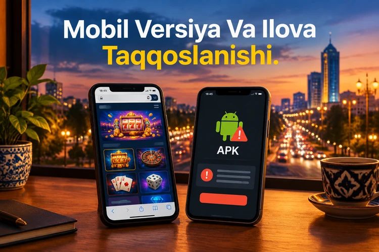 Mobil Versiya Va Ilova Taqqoslanishi