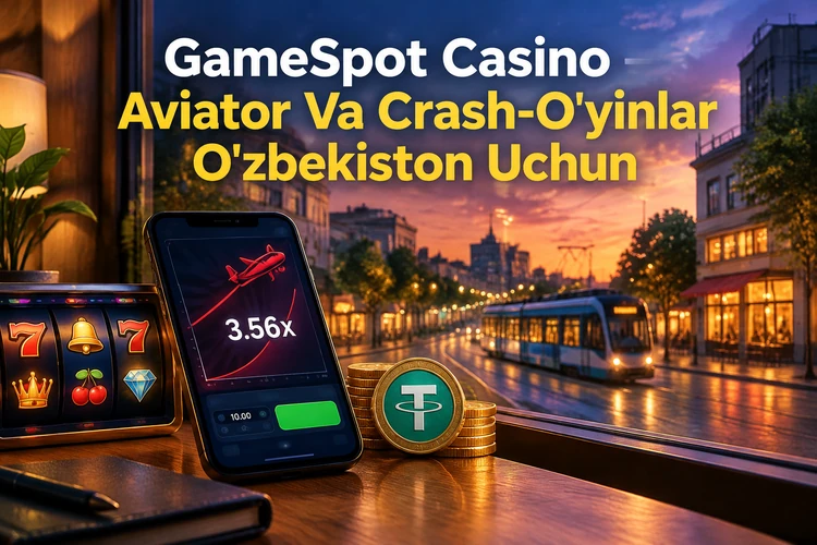 GameSpot Casino — Aviator Va Crash-O'yinlar O'zbekiston Uchun