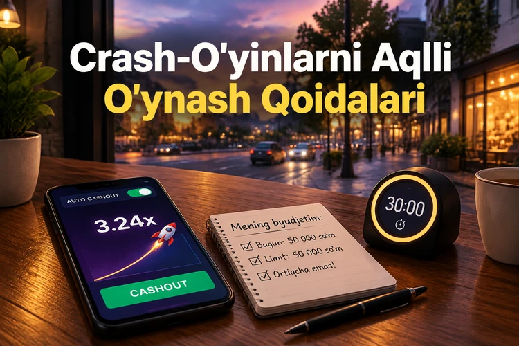 Crash-O'yinlarni Aqlli O'ynash Qoidalari